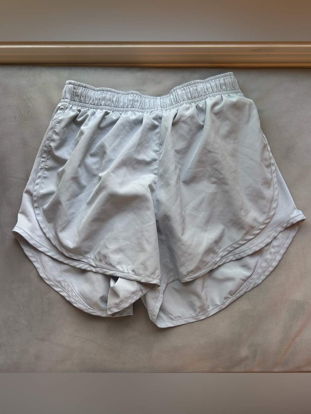 Nike Women’s Light Gray Running Shorts